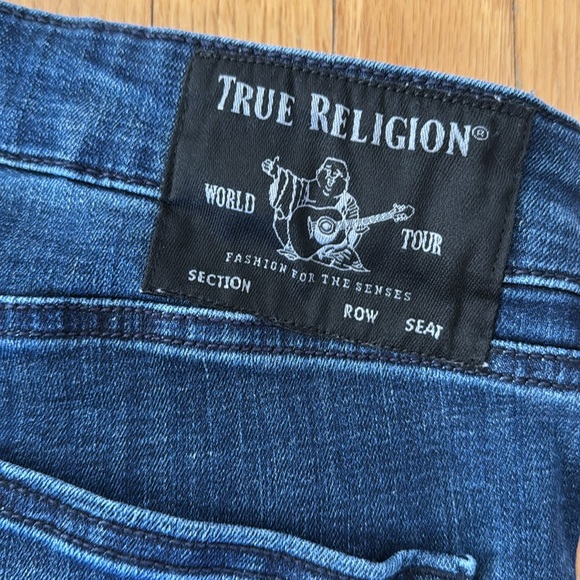 True Religion Becca Boot Cut jeans Sz 31 / 12 color: Easy Rider - Picture 7 of 11